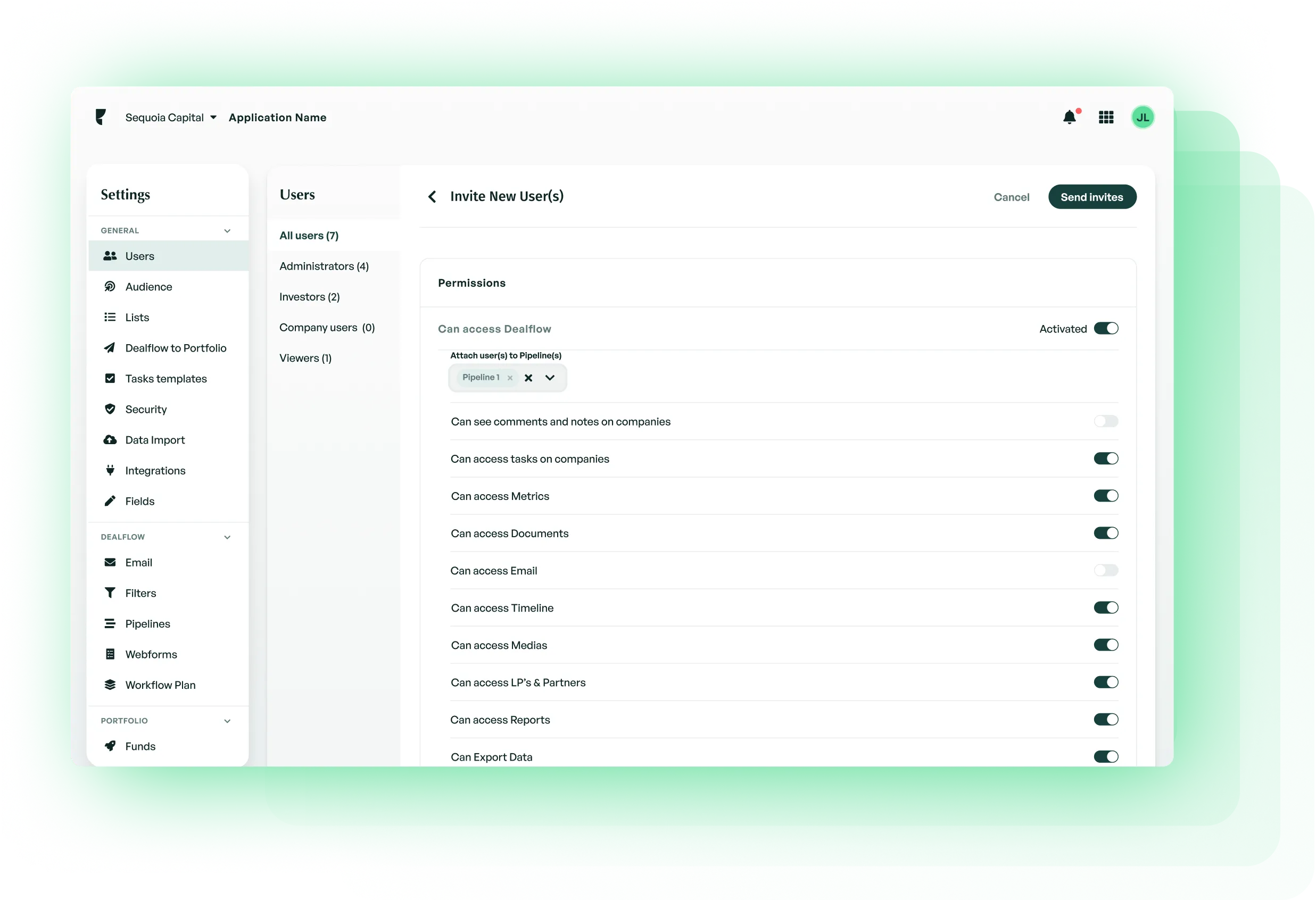 Grant precise permissions