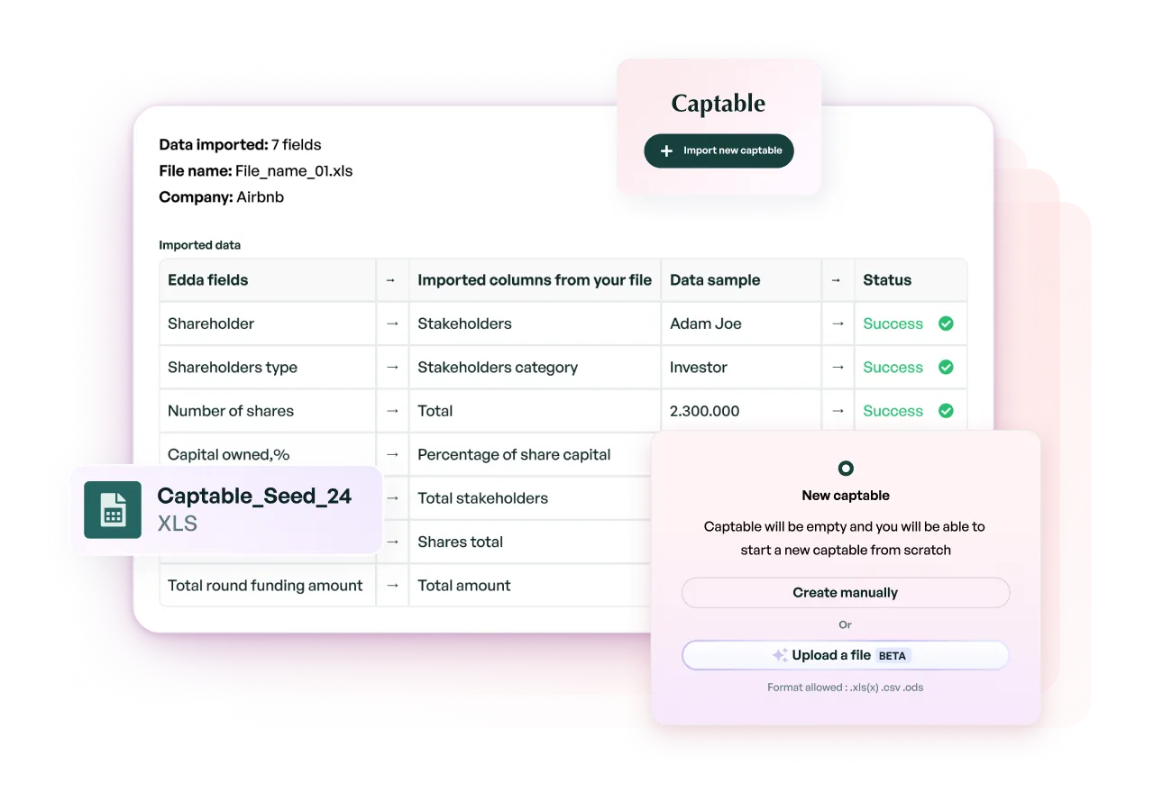 Powerful Cap Table Importer