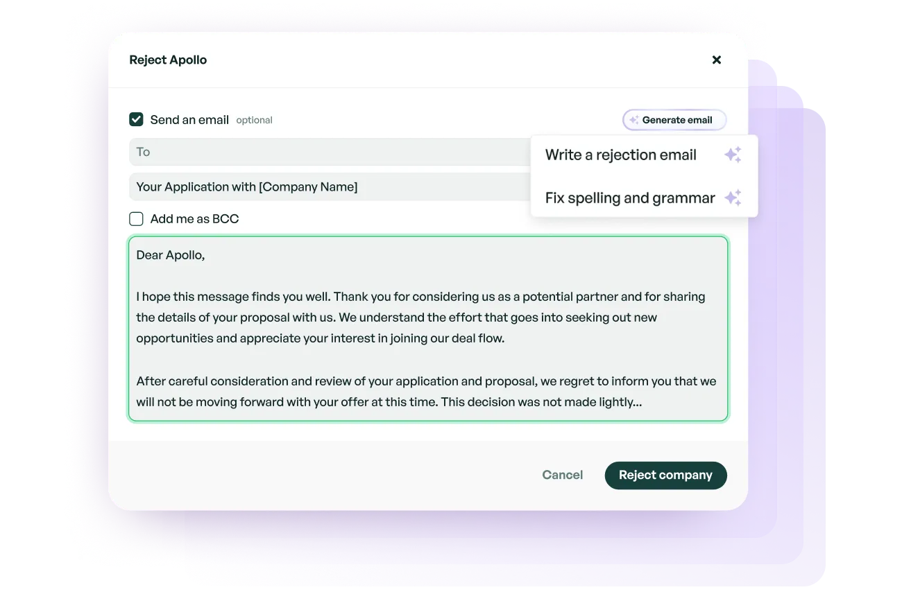 Seamless Decision Writer